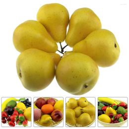 Party Decoration Decorate Simulation Pear Decors Ornament Decorations Ornaments Artificial Fake Adornment Toy