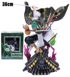 22 Style Anime One Piece Fugure Model New World Roronoa Zoro Straw Hat Classic Battle Pvc Action Figure Collectible Boy Gift Toy Q9603144