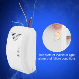 Cameras 12v Dc Gas Alarm Detector Propane Butane Sensor Wireless Gas Leakage Detector for Home Security Alarm System Gas Sensor Detector