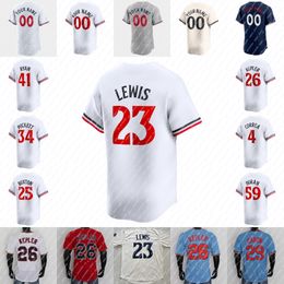 Byron Buxton Baseball Jersey Carlos Correa Ryan Jeffers Max Kepler Royce Lewis Jhoan Duran Joe Ryan Matt Wallner Edouard Julien Joe Mauer Willi Castro Carlos Santana