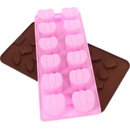Plates 4 Pcs Molder Small Chocolate Molds Aldult Candy For Baking Silica Gel Making Tools