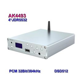 Equipment Akm Ak4493 Dac Jrc5532 Bluetooth Dac Board Hifi Usb Sound Decoder 32bit/384khz Dsd Dsd512