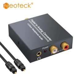 Converter Neoteck 96khz Digital to Analogue Analogue Audio Converter 24bit S/pdif Dac Audio Converter Adapter for Amp