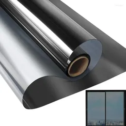 Window Stickers Privacy Protection Films Removable Single Way Film For UV Blocking Sun Living Room Bedroom