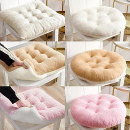 Pillow Chair Soft Pad Round/Square Plush Thick Seat For Dining Patio Home Office Indoor Outdoor Garden Sofa Buttocks