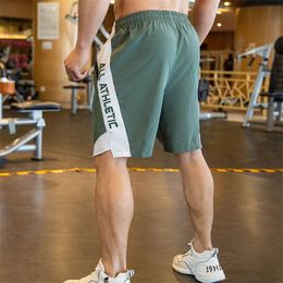 Mens Sports Shorts Running Fitness Short Quick-drying Basketball Athletic Shorts Sweatpants Summer Gym Mini Pants For Man Green 240323