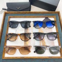 2024 Top designers New luxury designer P family's new online celebrity the same style personality and fashion men's versatile summer magic tools sunglasses SPR 55W