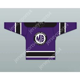 Gdsir Custom LAWRENCE MARTIN PAYNE 23 MORRIS BROWN COLLEGE HOCKEY JERSEY NEW Top Ed S-M-L-XL-XXL-3XL-4XL-5XL-6XL