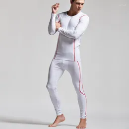 Men's Thermal Underwear Winter Sets For Men Thermo Long Johns Clothes Warm Clothing
