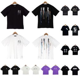 Men's T-Shirts Fashion mens womens t shirts summer designers tshirts loose ts brands tops casual shirt clothings shorts slve clothes