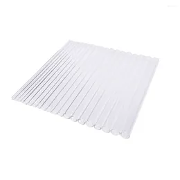 Drinking Straws 1PCS 6-14mm Reusable Thick Wedding Birthday Party Clear Glass