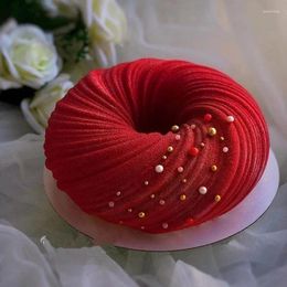 Baking Moulds Handmade Circle Moulds Dessert Hairball Turbine French Cake Mould Ball Wool Mousse Silicone Decoration Tools