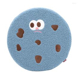 Pillow Round Seat Novelty Cookie Shape Soft And For Couch Sitting Accessories Balcony Car Desk Chair Living