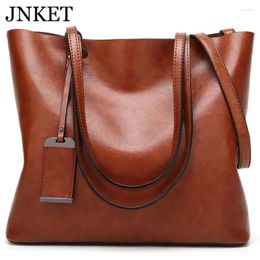 Shoulder Bags JNKET Women PU Leather Bag Ladies Handbag Large Capacity Crossbody Leisure Sling