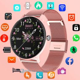 Watches Smart Watch Women Men Smartwatch Full Touch Sport Fitness Watch IP67 Waterproof Bluetoothcompatible For Android iOS Smartwatch