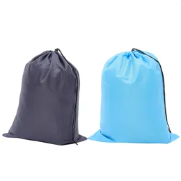 Laundry Bags Washable Clothes Organiser Travel Bag Waterproof Drawstring Home Supply