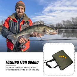 Tools 3 Layers Fishing Unhooking Pad Multipurpose Foldable Fishing Mat Yellow Bait Needle Seat Cushion Breathable for Outdoor Supplies