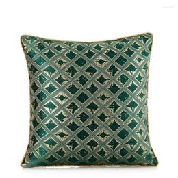 Pillow Luxury Jacquard Cover Living Room Bedroom Decorative Throw Pillows Green Turquoise Home Decor