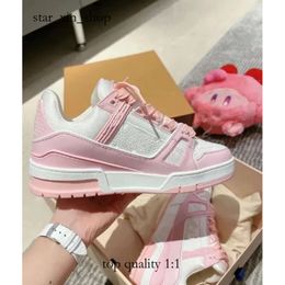 Louies Vution Schuhe Trainer Sneaker Weiß schwarzer himmelblau Ablöhe Grüne Denim rote Luxurys Virgil Herren lässig Sneakers Frauen Schuh 9983 LVSE Schuh