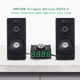 Amplifier W50L HIFI TPA3116 5.0 Bluetooth Amplifier Board Stereo Digital Power Audio Sound 50W*2 Speakers Amplificador Home Theater