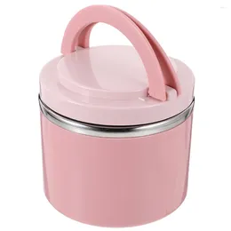 Dinnerware Jar Breakfast Cup Portable Porridge Leakproof Lunch Box Thermal Soup Cereal Convenient Child