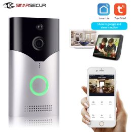 Doorbell WiFi Smart DoorBell HD 1080P Wireless Visual Intercom Rainproof Door Camera Video door bell PIR Motion Detector Tuya Smartlife