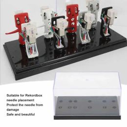 Equipment Phonograph Head Storage Box High End Phonograph Head Long Needle Rack Display Sample Box Nobsound Headshell Cartridge Keeper