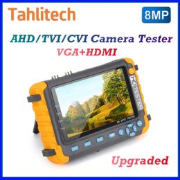 Display CCTV IV8W 8MP AHD/CVI/TVI CVBS CCTV Tester CCTV Cameras Tester AHD Testers with HDMI VGA Input Video Tester CFTV Mini Monitor