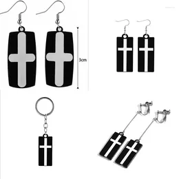 Party Supplies Japanese Anime Cosplay Earwears Acrylic Ear Pendants Peripherals Key Chain Accessories Adult Character Disguise Props