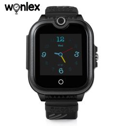 Watches Wonlex SmartWatches Kids 4G GPS Tracker SOS Monitor Baby Watch Ios Android KT13 AntiLost Positioning Phone Child Camera Clock