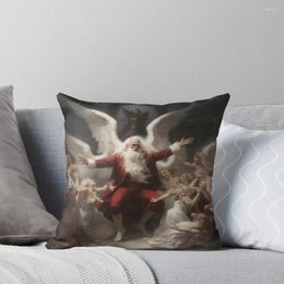 Pillow Santa Claus And Angels Throw Pillowcases Covers Sofa Decorative Case Decor