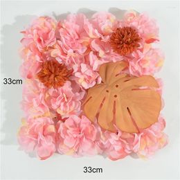 Decorative Flowers Simulated Flower Wall Indoor Door Decoration Artificial Wedding Pography Window Rose