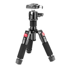 Monopods Neewer Mini Tripod for Camera with 360° Ball Head Aluminium Alloy 20"/ 50cm 1/4" Arca Type Quick Plate