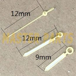 Kits Golden Trim Luminous Watch Hands for Miyota 2035 Quartz Movement P1H4C110