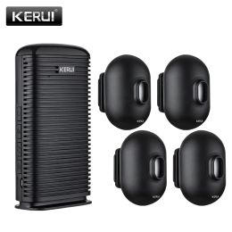 Knives Kerui Dw9 Wireless Driveway Security Alarm Waterproof Pir Motion Detector Garage Welcome Burglar Alarm Secure System Patrol