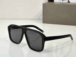 Oversized Navigator Sunglasses Black/Dark Grey for Men Luxury Shades Summer Sunnies Sonnenbrille Fashion Shades UV400 Eyewear