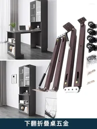 Kitchen Storage Flip Down Folding Table Hardware Hide Custom Push-pull Desk Wine Cabinet Track Retractable Bar Attached To Dining