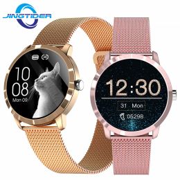 Watches Q8H Fitness Women Smart Watch 1.09" HD IPS Color Screen Ladies Fashion Smartwatch Female Physiological Cycle Heart Rate Monitor