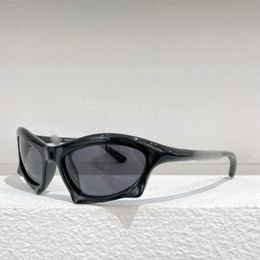 High quality fashionable New luxury designer futuristic Sunglasses male star ins net red cat eye sunglasses female BB0229S