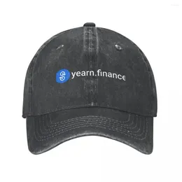 Ball Caps Yearn Finance Cryptocurrency - Yearn.finance YFI Token Cowboy Hat Military Tactical Cap Women'S Beach Men'S