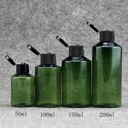 Storage Bottles 30pcs 50ml 100ml 150ml 200ml Empty Plastic Bottle Refillable Flip Cap Liquid Soap Shampoo Facial Cleanser Cosmetic Packaging