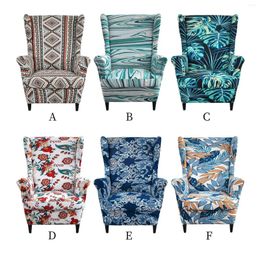 Chair Covers Stretchy Slipcover Printing Pattern Protecting Printed For Household