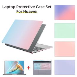 Cases Laptop Case For Huawei Matebook14 D14/D15 2020 Protection Shell Laptop Cover Magicbook14/15 pro16 2021 Matebook13 13s/14s Case