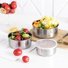 Storage Bottles Leak-proof Lunch Container Stainless Steel Food Containers With Lids For Home Kitchen Reusable Crisper Box