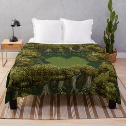 Blankets Chrono Trigger - Guardia Forest Ie Sherpa Lash Bed Throw Blanket