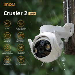 Cameras IMOU Cruiser 2 3K WiFi Outdoor Security Camera AI Smart Tracking Human Vehicle Detection IP66 Smart Night Vision Two Way Talk
