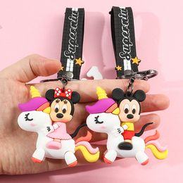 Fashion Cartoon Movie Character Keychain Rubber And Key Ring For Backpack Jewelry Keychain 083603