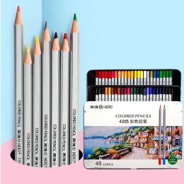 Pencils Nontoxic colored pencils profesional set Leadfree 24/36/48/72 color pencil For kids Drawing Painting fine Colour Coloring book