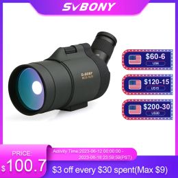 Optics Svbony Astronomical Telescope Sv41 Spotting Scope 2575x70 Mak Powerful Fmc Bak4 Waterproof Camping Equipment for Birdwatching