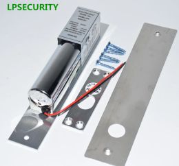 Lock LPSECURITY Low Temperature Electric Bolt Lock 2Lines DC 12V Heavy duty Fail Safe Drop Gate Door Access Control Security system